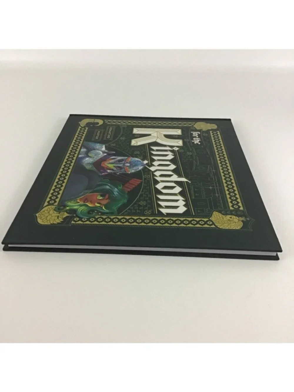 For The Kingdom Hardcover Book Demartino Magyar Medieval Fantasy Knight Wizard
